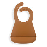 Silicone Bib - Boho Brown