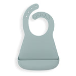 Silicone Bib - Vintage Blue