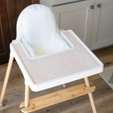 IKEA Highchair Silicone Placemat - Blush Speckle