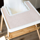 IKEA Highchair Silicone Placemat - Blush Speckle