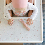 Terrazzo on Milk IKEA Highchair Specialty Placemat