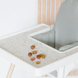 IKEA Highchair Silicone Placemat - Beach Glass Terrazzo