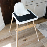 Cinder Black IKEA Highchair Placemat