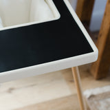 Cinder Black IKEA Highchair Placemat