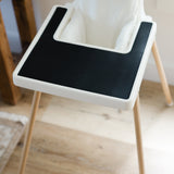 Cinder Black IKEA Highchair Placemat