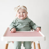 Dusty Rose IKEA Highchair Placemat