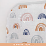 Less Than Perfect: Sage Check It Out Cushion Cover