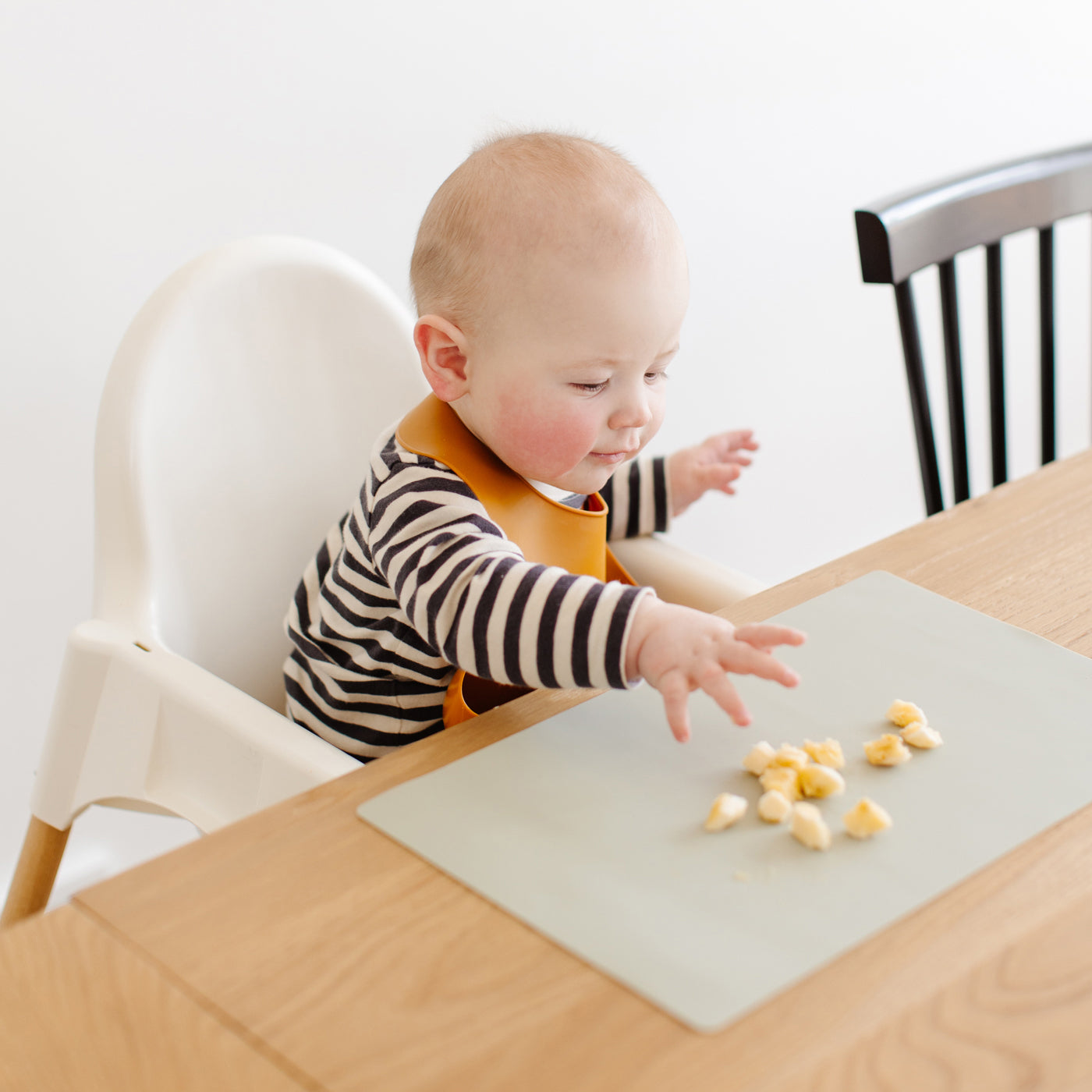 The Cibo Crumb Catcher Silicone Placemat for Babies, Toddlers